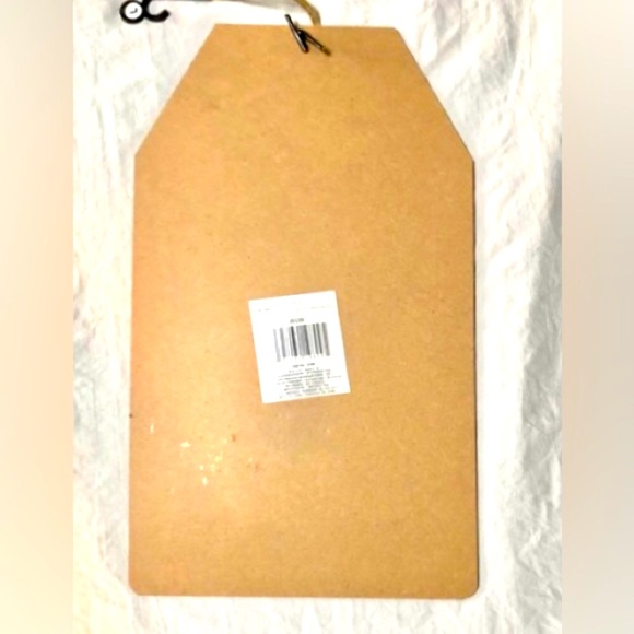 LARGE TAG-ARTS & CRAFTS embellished/bedazzled monogrammed lettered tag size13x8 - Picture 2 of 2